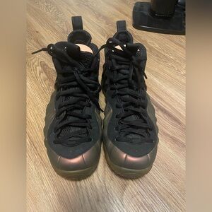 NIKE AIR FOAMPOSITE PRO SZ 9 GYM GREEN PENNY HARDAWAY PE NBA RARE